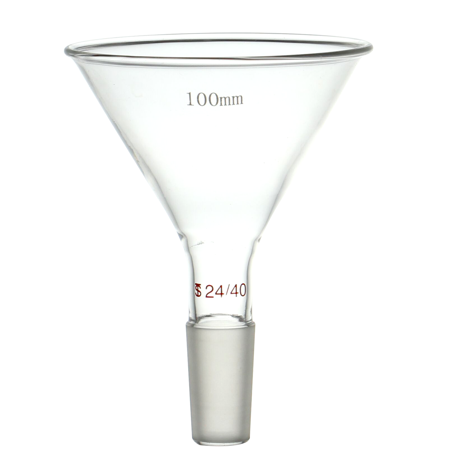 Hardware Factory Store Inc - 24-40 Joint Glass Feeding Funnel - 4"