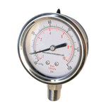 Load image into Gallery viewer, Dual Scale Vacuum Pressure Gauge, 2.5&quot;, -30 HG-150 PSI
