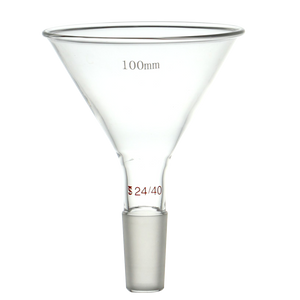 Hardware Factory Store Inc - 24-40 Joint Glass Feeding Funnel - 4"