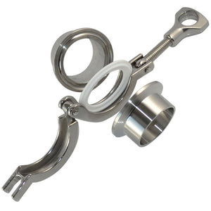 Hardware Factory Store Inc - Tri Clamp Weld On Fitting Set - 1.5”