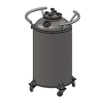 Load image into Gallery viewer, 100 L, (110 lbs. Refrigerant), Jacketed Storage Vessel With Condenser
