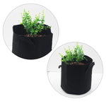 Load image into Gallery viewer, Aeration Fabric Pot Plant Grow Bag w/Handles (Black)
