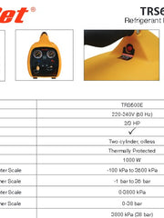 Load image into Gallery viewer, Hardware Factory Store Inc - CPS Trs600 Refrigerant Recovery Pump - [variant_title]
