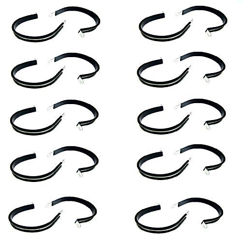 Pipe Cushion Clamps - 10Pc Set