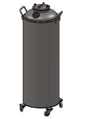 Load image into Gallery viewer, Hardware Factory Store Inc - Jacketed Solvent Tank, 16x48&quot;, Pressure Tested, Ready to Use - [variant_title]
