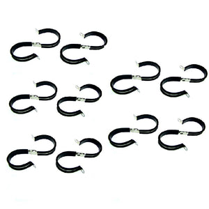Hardware Factory Store Inc - Pipe Cushion Clamps - 10Pc Set - 1.5"