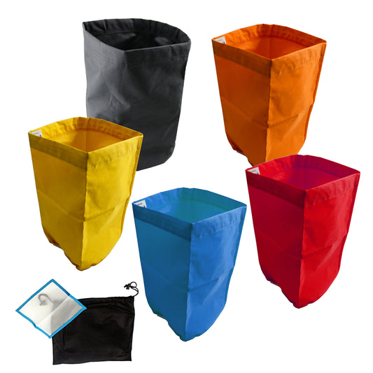 32 Gallon 5 Bag Herbal Ice Bubble Hash Bag Essence Extractor Kit