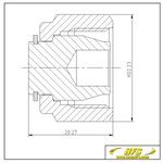 Load image into Gallery viewer, Compression Tube Fitting 1/2&quot; OD Tube Plug End Cap Stainless Steel 316
