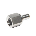 Load image into Gallery viewer, 1/2&quot; OD Tube Stub x 1/2&quot; Female NPT Adapter Stainless Steel 316
