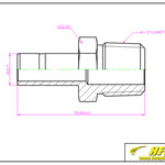 Load image into Gallery viewer, 1/2&quot; OD Tube Stub x 1/2&quot; Male NPT Adapter Stainless Steel 316
