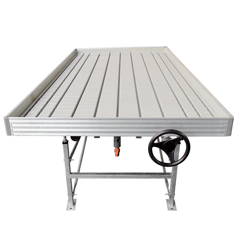 Nursery Bed, Vegetable Bed, 8x4 FT, 1 level, Aluminium Frame, Grow Bed, Rolling Bench
