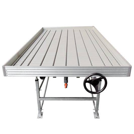 Nursery Bed, Vegetable Bed, 8x4 FT, 1 level, Aluminium Frame, Grow Bed, Rolling Bench