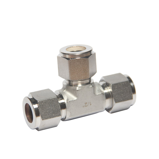 Compression Fitting Tee 1/2