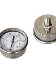 Load image into Gallery viewer, Dual Scale Pressure Gauge 2.5&quot;,  -30 HG-150 PSI, 1/4&quot; MNPT Thread
