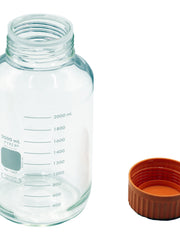 Load image into Gallery viewer, Corning PYREX Round Wide Mouth Media Storage Bottles
