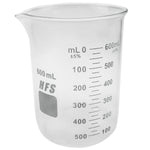 Load image into Gallery viewer, Hardware Factory Store Inc - Graduation Glass Beaker with Spout - 600ML
