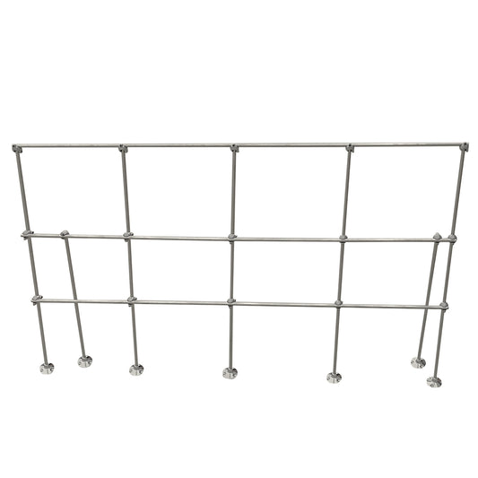 Hardware Factory Store Inc - 6FT Table Top Aluminum Lattice Lab Stand Kits - [variant_title]