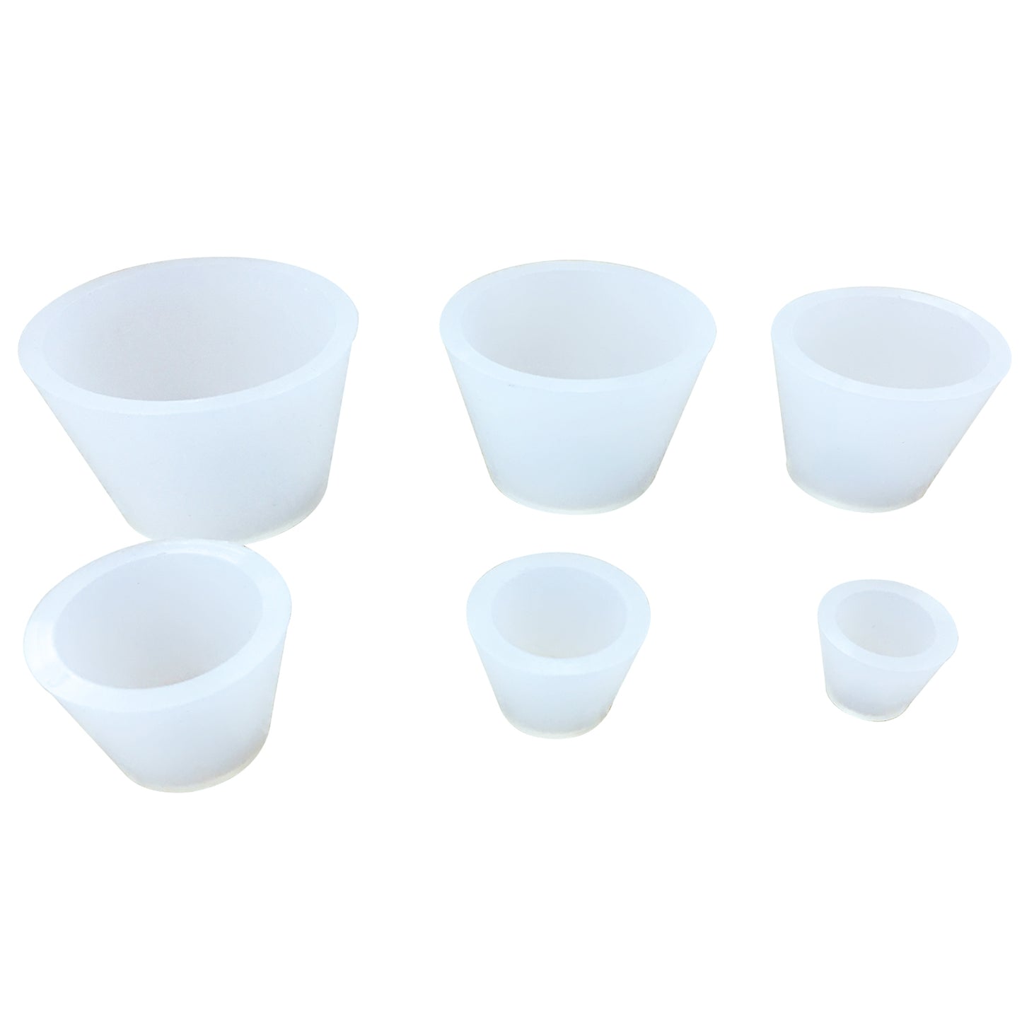 Hardware Factory Store Inc - Silicone Filter Adapter Cones Set, Buchner Funnel Flask Adapter Set,9PCS - [variant_title]