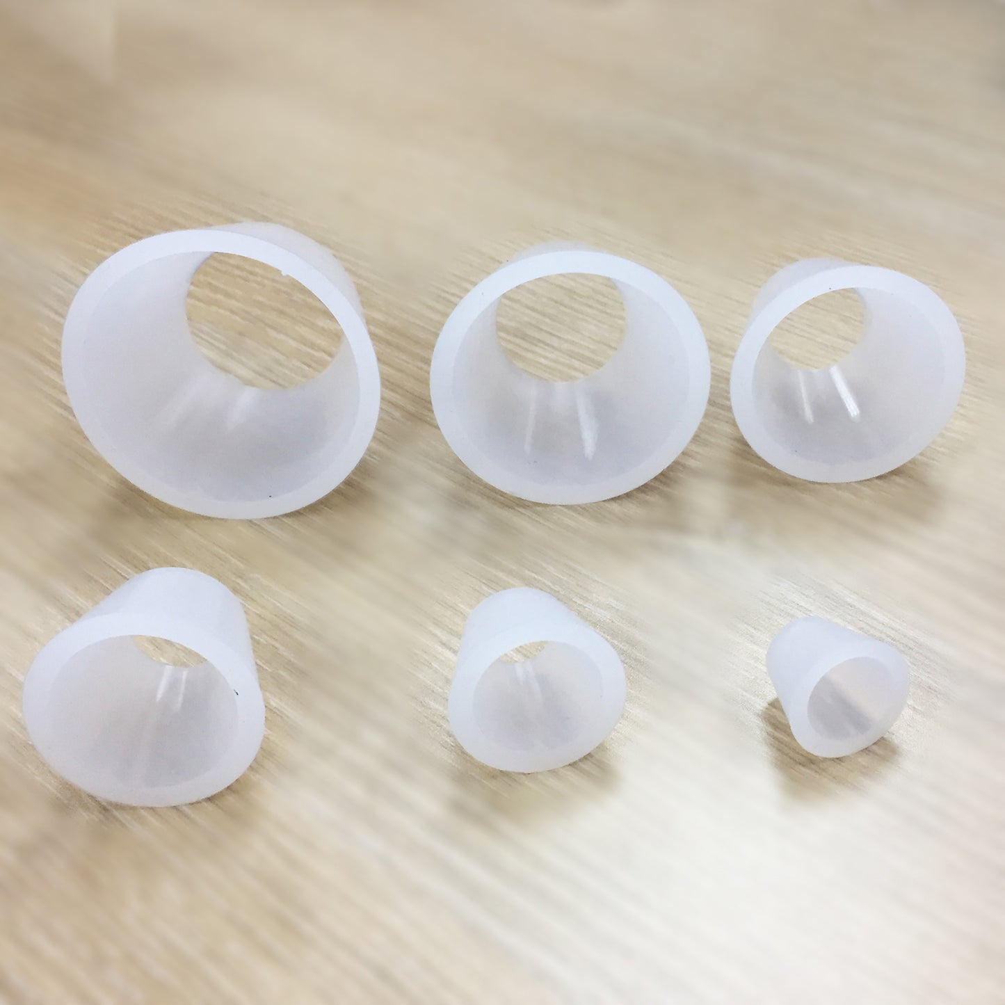 Hardware Factory Store Inc - HFS(R) Silicone Filter Adapter Cones Set, Buchner Funnel Flask Adapter Set,6PCS - [variant_title]