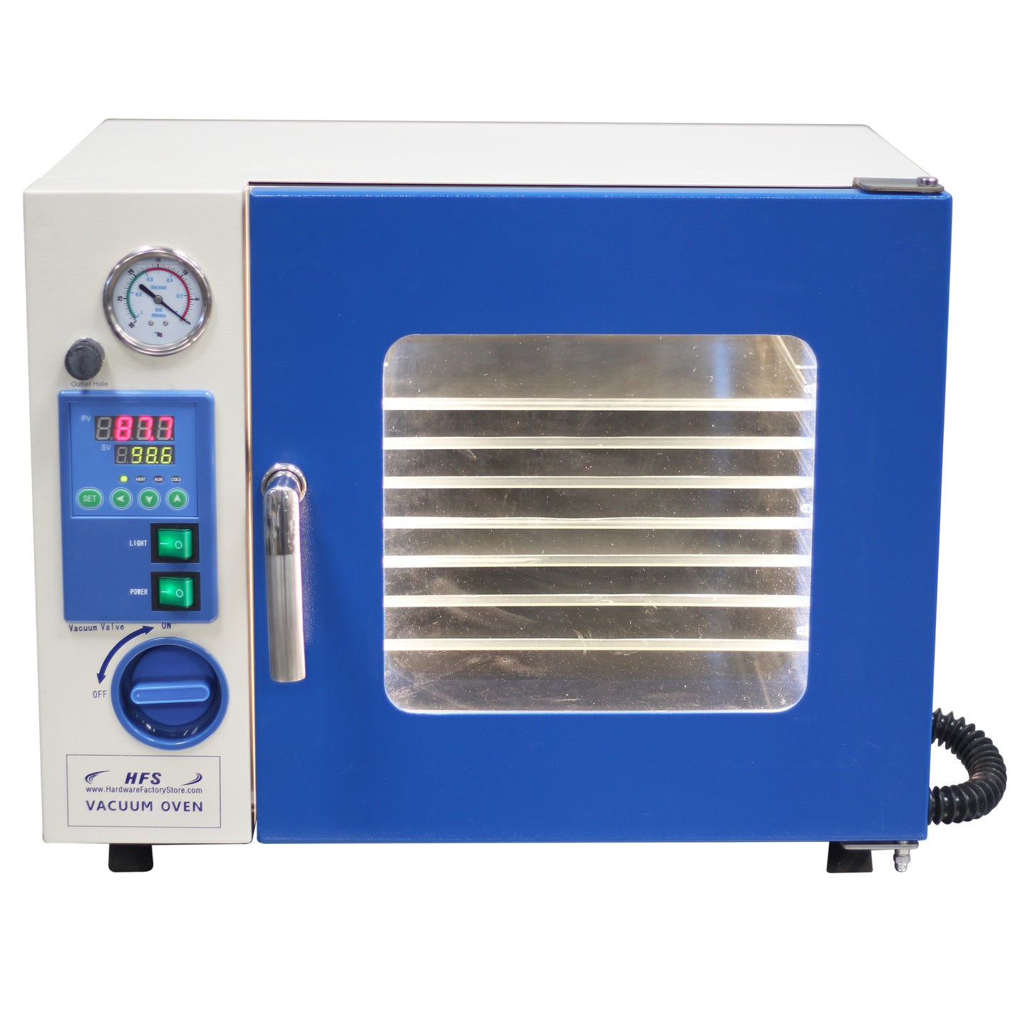 0.9 CuFt Vacuum Oven - 7 Shelf