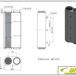 Load image into Gallery viewer, Double Sleeve Condensor / Recovering Rate : 5lbs a min. (55 of 1/2&quot; Tube)
