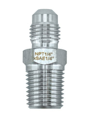 Load image into Gallery viewer, Male NPT to Male SAE Adapter - Multiple Sizes Stainless Steel 304
