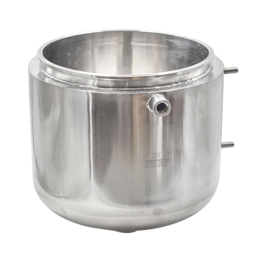 15 L Jacketed Vessel Base Container 12'' Tri Clamp, 8