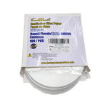 Load image into Gallery viewer, Filter Papers Round 180mm 100PCS Ashless Qualitative Slow to Fast 1um-20um
