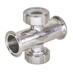 Load image into Gallery viewer, Hardware Factory Store Inc - Tri Clamp Inline Dual Port Sight Glass - [variant_title]
