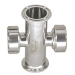 Load image into Gallery viewer, Hardware Factory Store Inc - Tri Clamp Inline Dual Port Sight Glass - [variant_title]
