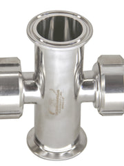 Load image into Gallery viewer, Hardware Factory Store Inc - Tri Clamp Inline Dual Port Sight Glass - [variant_title]
