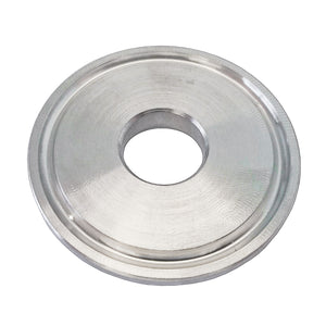 Hardware Factory Store Inc - SS 304, 3A, 2" ROUND CAP WITH FERRULE AND 5/8" CENTER HOLE - [variant_title]