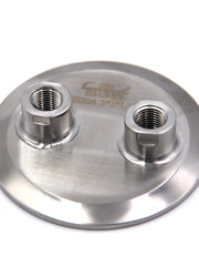 Load image into Gallery viewer, Extraction Tank Lid Tri Clamp 3&quot; w/ (2) 1/4&quot; FNPT
