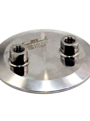 Load image into Gallery viewer, Extraction Tank Lid Tri Clamp 4&quot; w/ (2) 1/2&quot; FNPT
