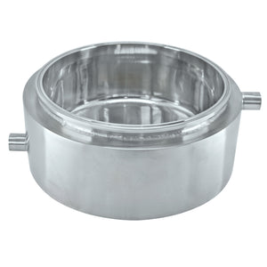Tri Clamp Jacketed Collection Plate w/ NPT Port Stainless Steel 304