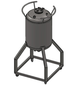 300 L, (350 lbs. Refrigerant), Jacketed Reactor
