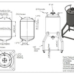 Load image into Gallery viewer, 300 L, (350 lbs. Refrigerant), Jacketed Reactor
