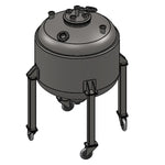 Load image into Gallery viewer, 180 L, (200 lbs. Refrigerant), Jacketed Reactor (180L)
