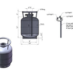 Load image into Gallery viewer, HFS(R) Vertical Storage Vessel
