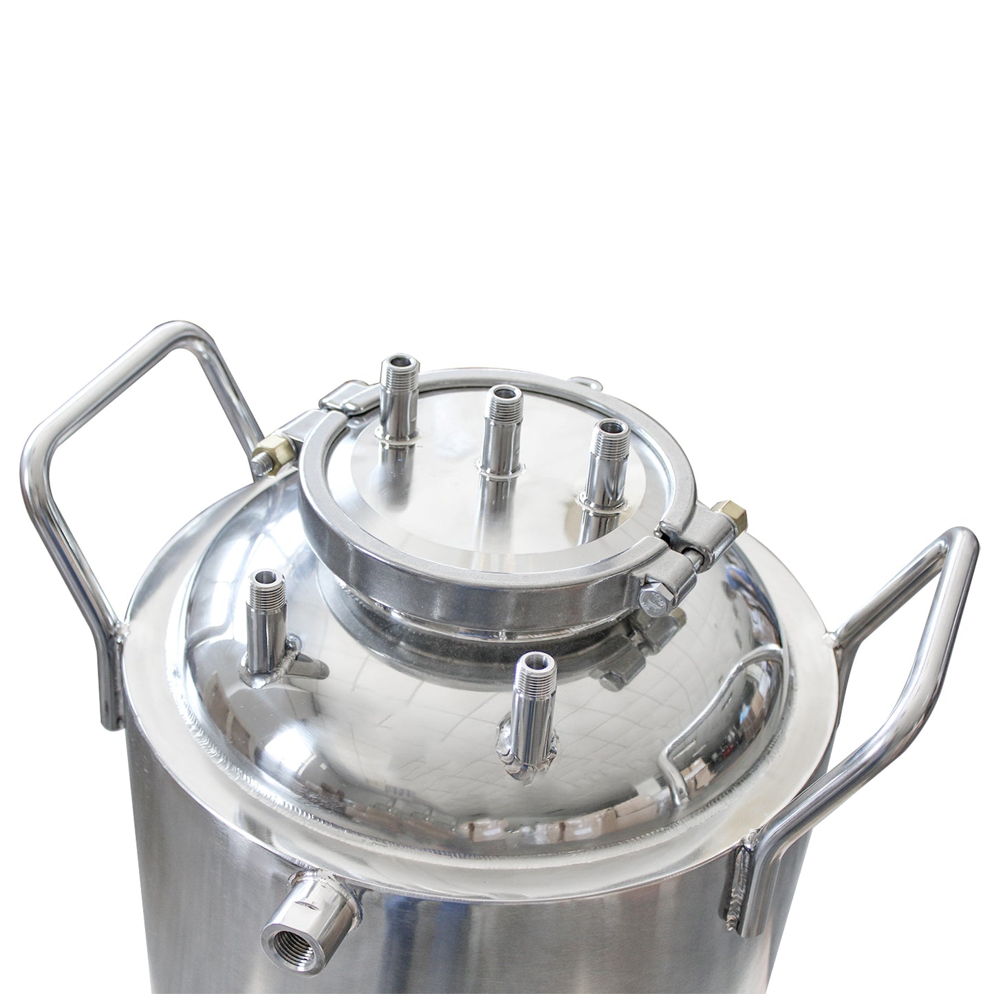 65 L, (75 lbs. Refrigerant), Jacketed Storage Vessel With Condenser