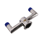 Load image into Gallery viewer, 1.5&quot; Tri Clamp U TEE w/ 1/2&quot; MNPT
