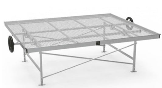 Rolling Grow Bench with Aluminum Frame