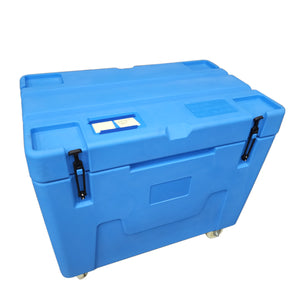 Dry Ice Container 11 Cuft w/ Wheels Insulated Bin