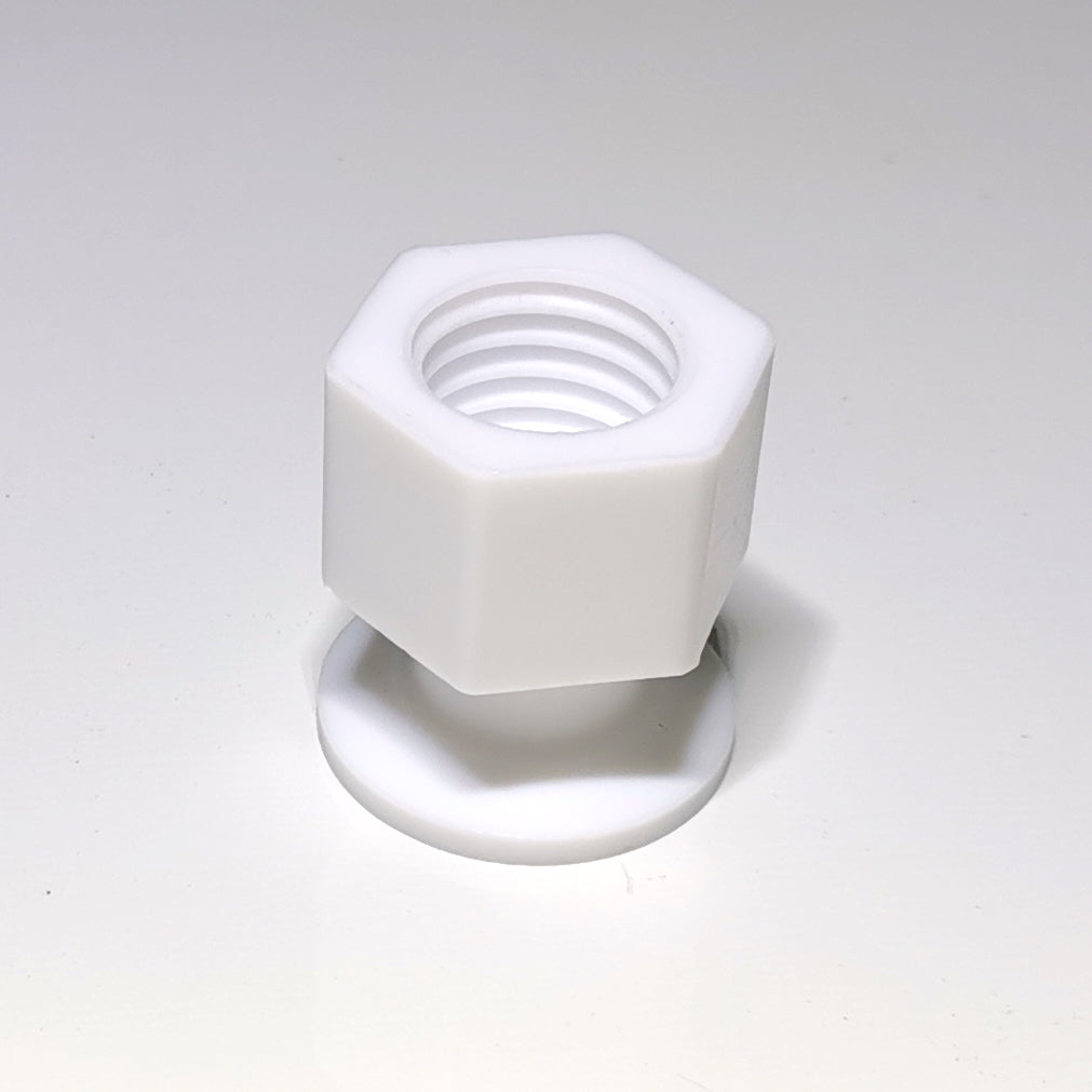 KF25 to GL18 / GL25 Vacuum Connect Adaptor, Set Vacuum from Steel Hose to Glassware