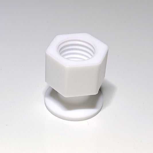 KF25 to GL18 / GL25 Vacuum Connect Adaptor, Set Vacuum from Steel Hose to Glassware