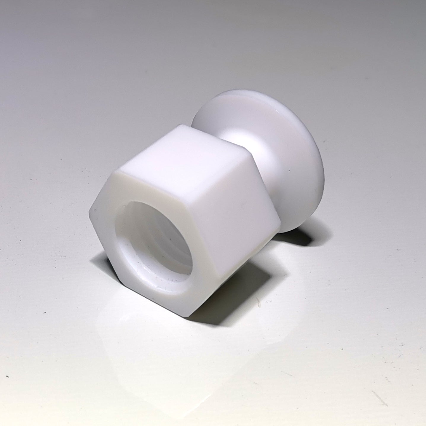 KF25 to GL18 / GL25 Vacuum Connect Adaptor, Set Vacuum from Steel Hose to Glassware