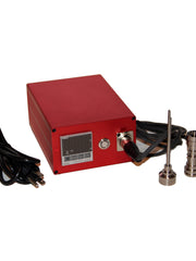 Load image into Gallery viewer, Hardware Factory Store Inc - Tm Titanium Enail 5 Pin 110V coil heater unit K type Regular Coil Heater with Kevlar lead wire and XLR connector - RED
