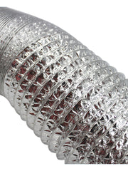 Load image into Gallery viewer, Non-Insulated Ducting Aluminum Foil Vent With 2 Clamps, 25-Feet 6-Inch
