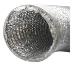 Load image into Gallery viewer, Non-Insulated Ducting Aluminum Foil Vent With 2 Clamps, 25-Feet 6-Inch
