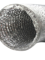 Load image into Gallery viewer, Non-Insulated Ducting Aluminum Foil Vent With 2 Clamps, 25-Feet 6-Inch
